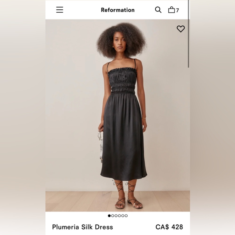 Reformation Plumeria Dress